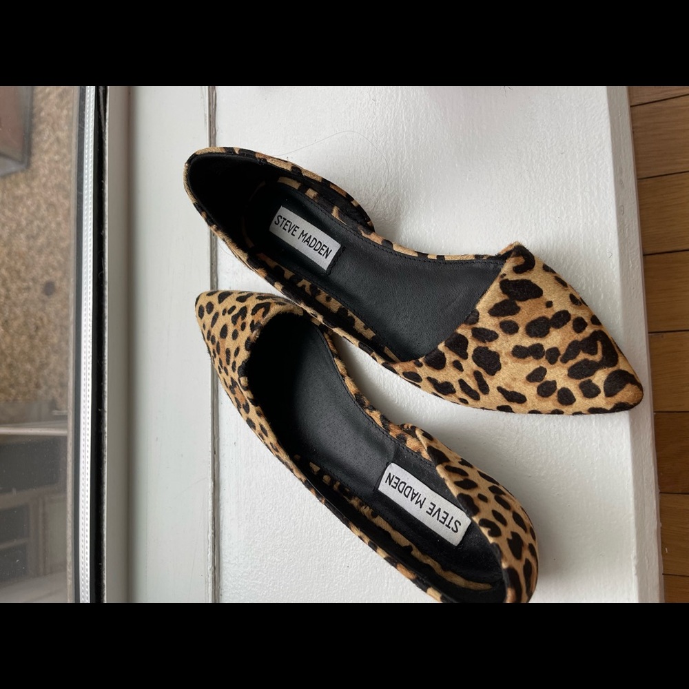 Leopard / cheetah Steve Madden flats